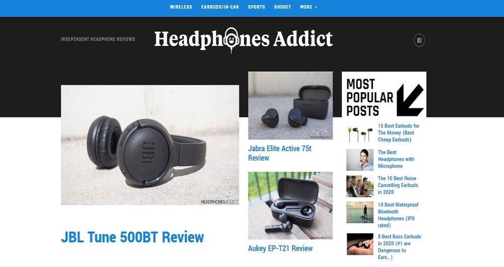 سایت همکاری در فروش Headphones Addict