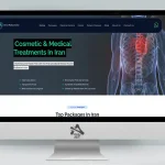 طراحی سایت مرکز پزشکی شیراز