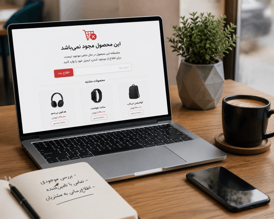 محصول ناموجود را از سایت حذف کنیم یا نه؟